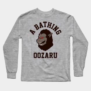 A Bathing Oozaru Long Sleeve T-Shirt